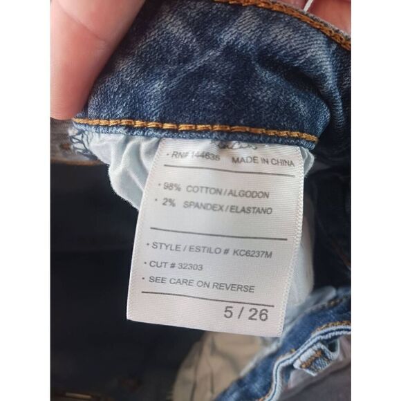 Juniors 5 distressed Jegging kancan women's 5 - Picture 4 of 4